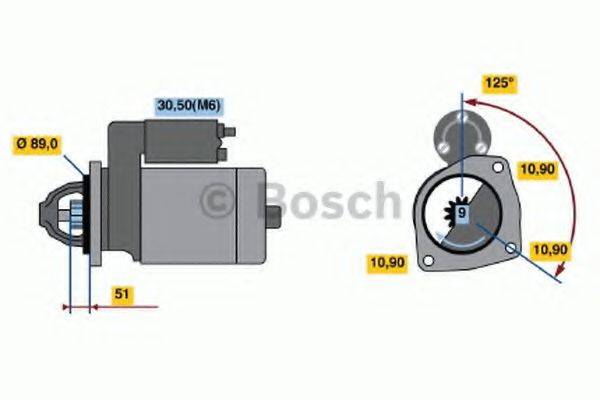 BOSCH 2134 Стартер