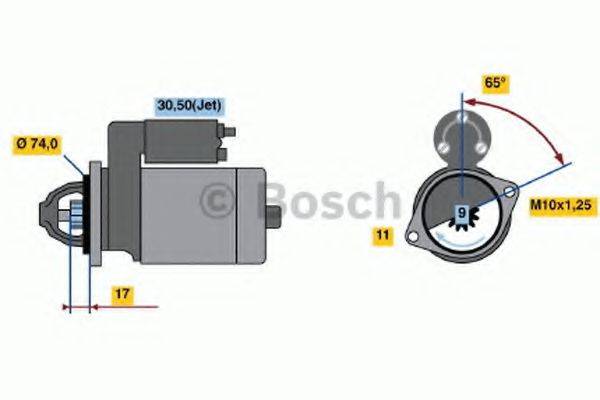 BOSCH 2153 Стартер