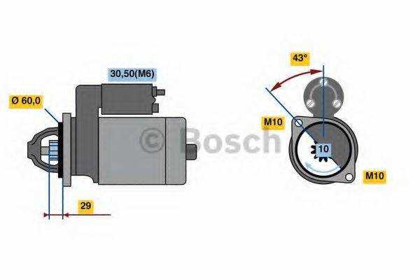 BOSCH 2180 Стартер