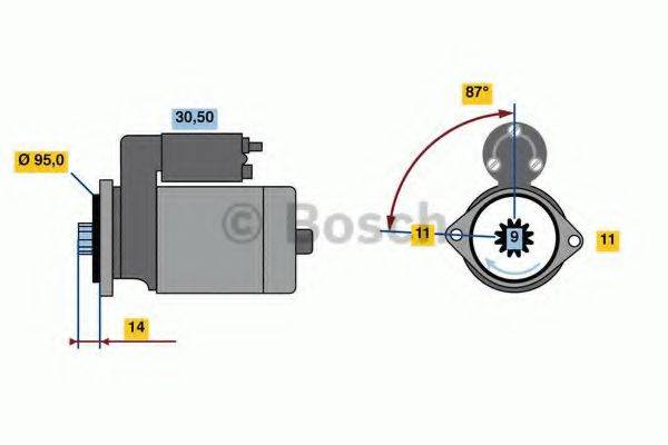 BOSCH 2269 Стартер