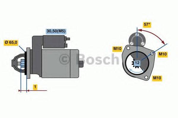 BOSCH 2291 Стартер