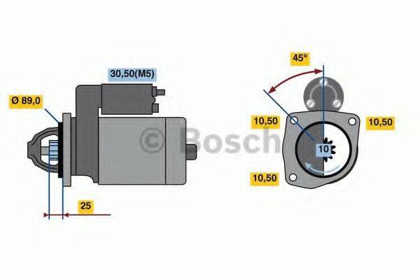 BOSCH 2299 Стартер