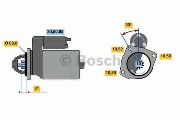 BOSCH 2321 Стартер