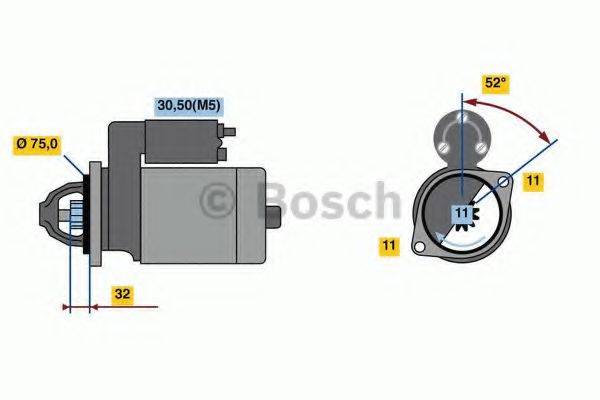 BOSCH 2325 Стартер