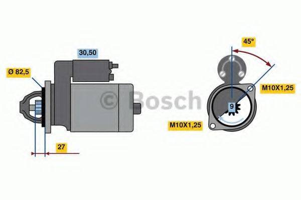 BOSCH 2337 Стартер