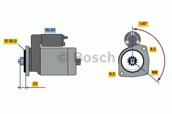 BOSCH 2349 Стартер