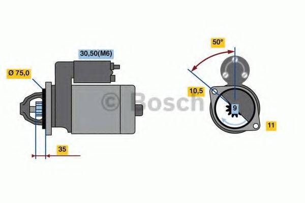 BOSCH 2364 Стартер