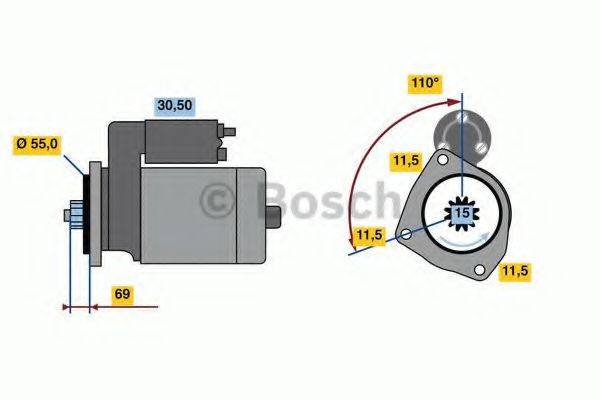 BOSCH 2367 Стартер
