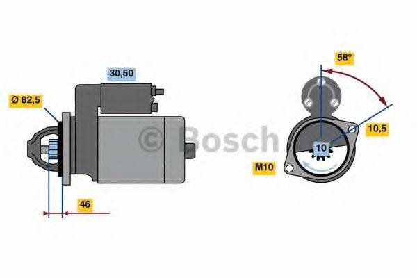 BOSCH 2368 Стартер
