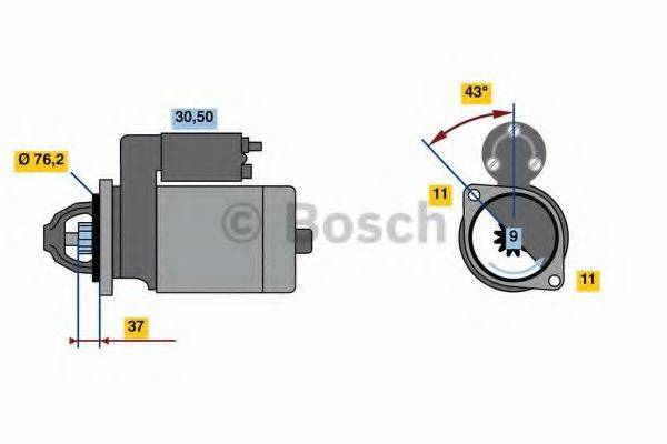 BOSCH 2373 Стартер