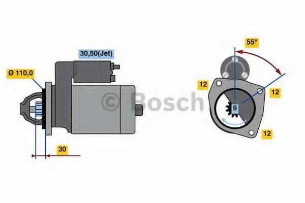 BOSCH 2386 Стартер