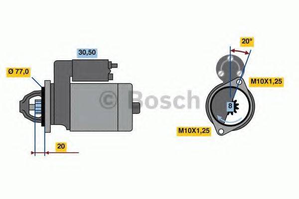 BOSCH 2398 Стартер