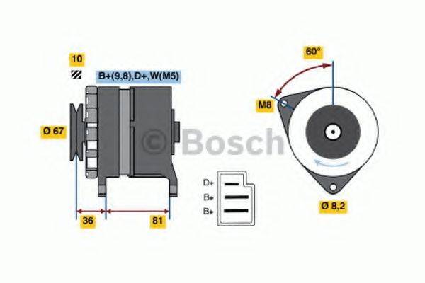 BOSCH 3076 Генератор