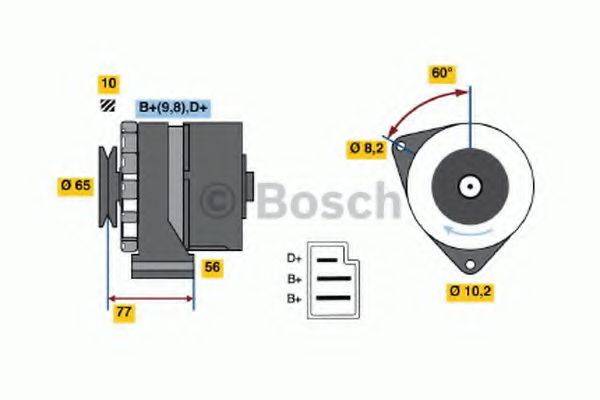 BOSCH 3108 Генератор