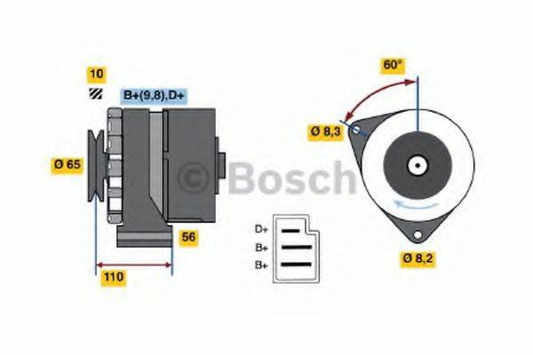 BOSCH 3117 Генератор