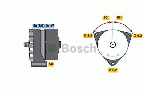 BOSCH 3127 Генератор
