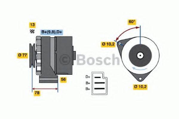 BOSCH 3143 Генератор