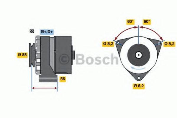 BOSCH 3154 Генератор