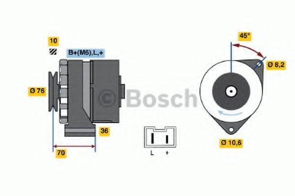 BOSCH 3167 Генератор