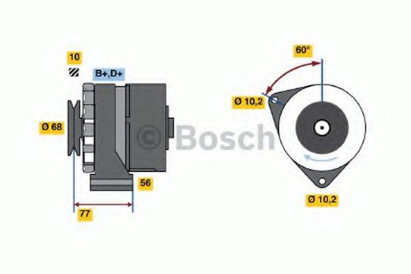 BOSCH 3371 Генератор