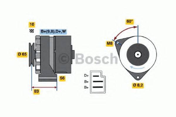 BOSCH 3387 Генератор