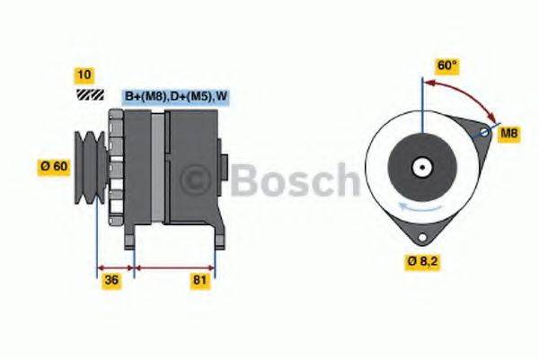 BOSCH 3401 Генератор
