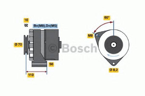 BOSCH 3415 Генератор