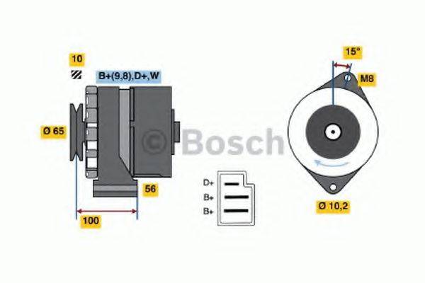 BOSCH 3419 Генератор