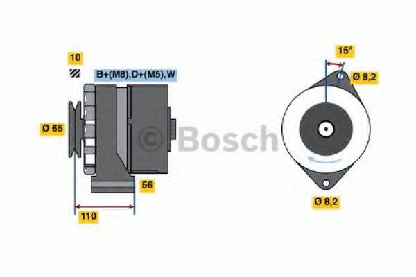 BOSCH 3456 Генератор