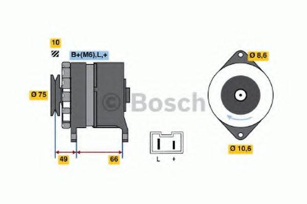 BOSCH 3485 Генератор