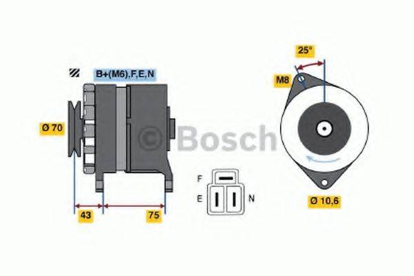 BOSCH 3504 Генератор