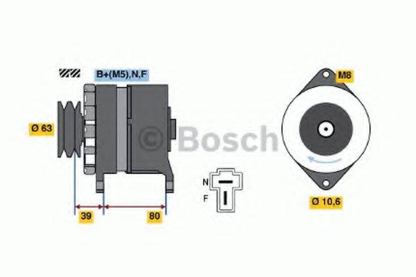 BOSCH 3542 Генератор