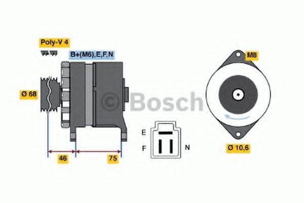 BOSCH 3551 Генератор