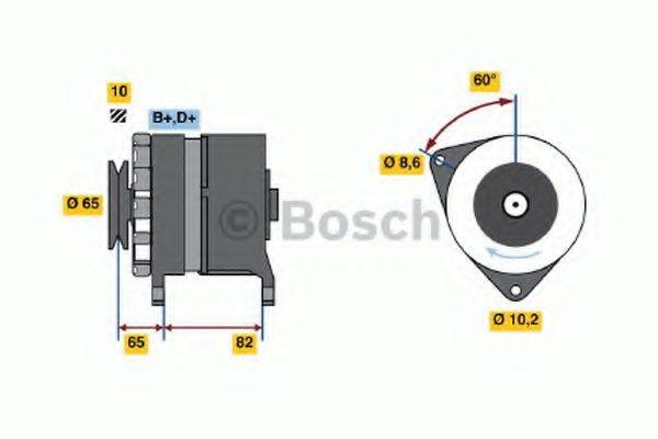 BOSCH 3567 Генератор