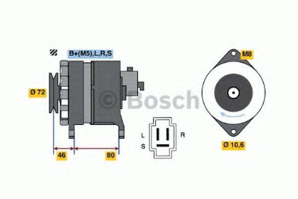 BOSCH 3568 Генератор