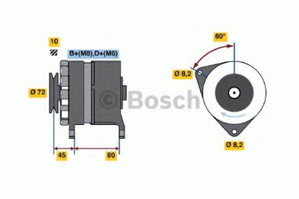 BOSCH 3676 Генератор
