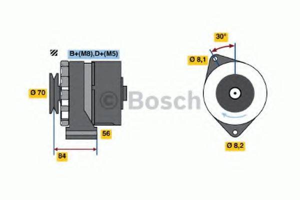 BOSCH 3584 Генератор