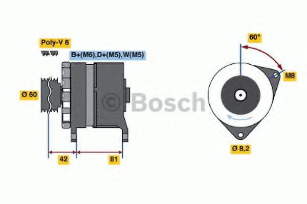 BOSCH 3616 Генератор