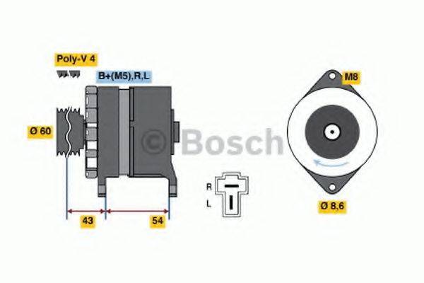 BOSCH 3644 Генератор