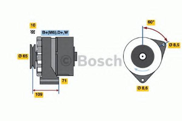 BOSCH 3649 Генератор