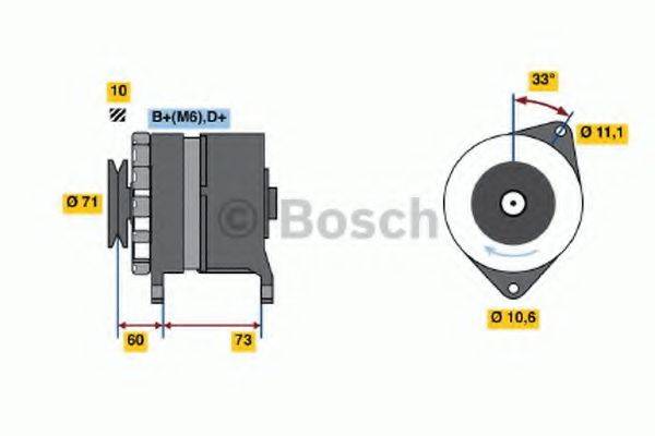 BOSCH 3665 Генератор