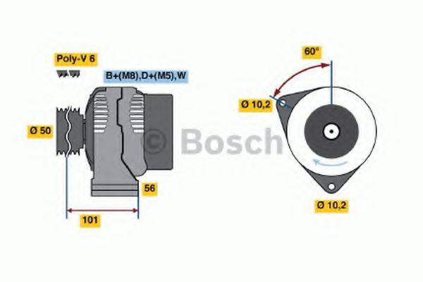BOSCH 3681 Генератор