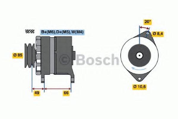 BOSCH 3725 Генератор