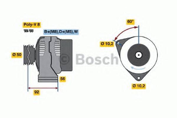 BOSCH 3734 Генератор