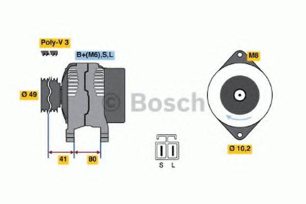 BOSCH 3751 Генератор