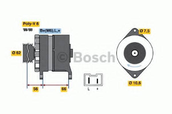 BOSCH 3790 Генератор