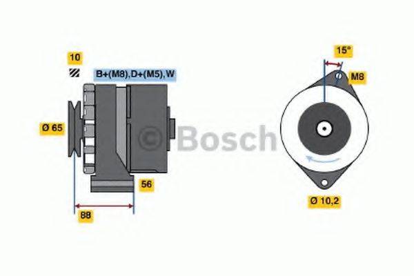 BOSCH 3808 Генератор