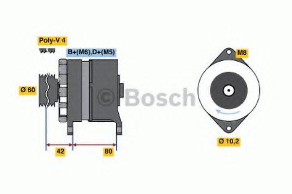 BOSCH 3840 Генератор