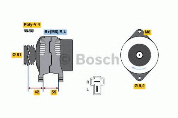 BOSCH 3845 Генератор
