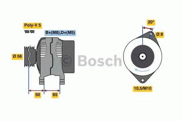 BOSCH 3880 Генератор